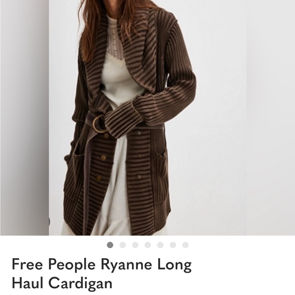 Free People Ryanne Long Haul Cardigan